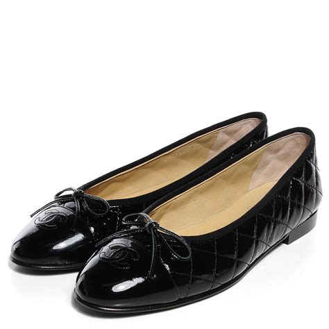 chanel balerina shoes|chanel quilted ballerina flats.